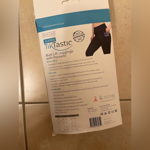 Brand new tik tastic butt lifting leggings - Picture 3 of 3